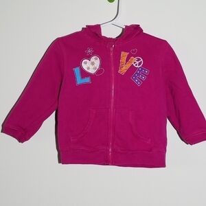 Okie Dokie Love Hoodie 18m